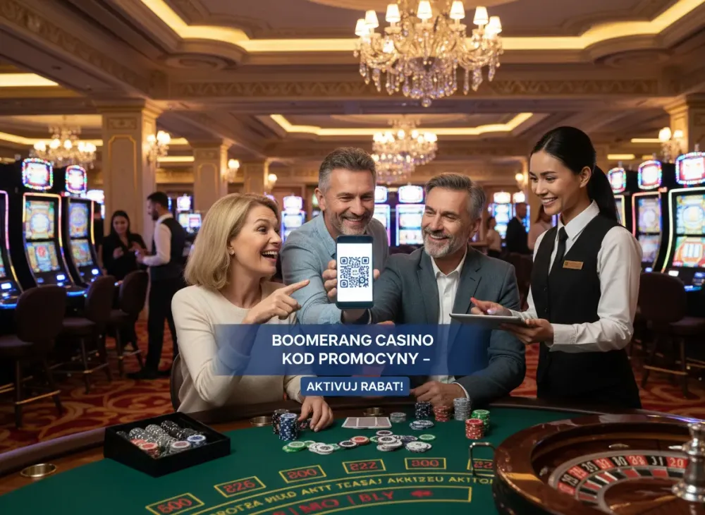 Boomerang casino kod promocyjny - jak aktywować rabat